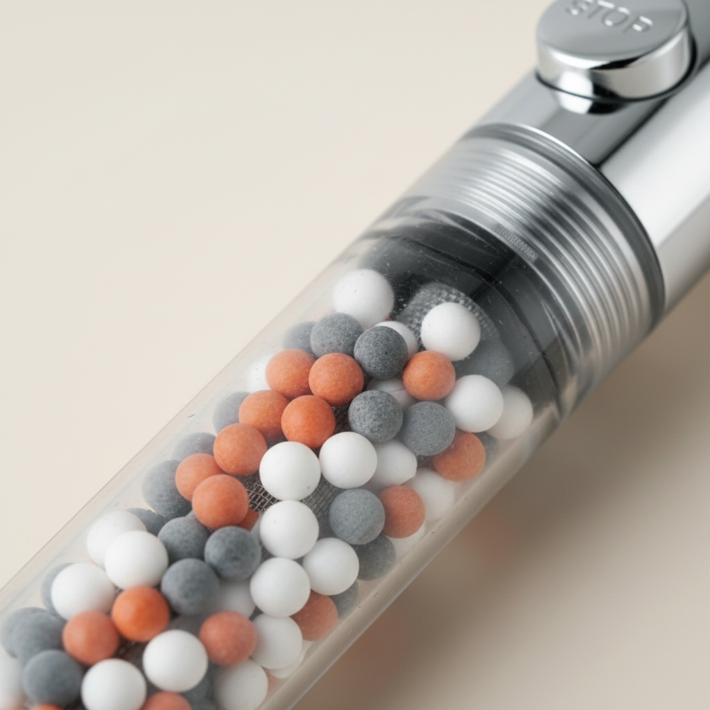 Pommeau de douche filtrant