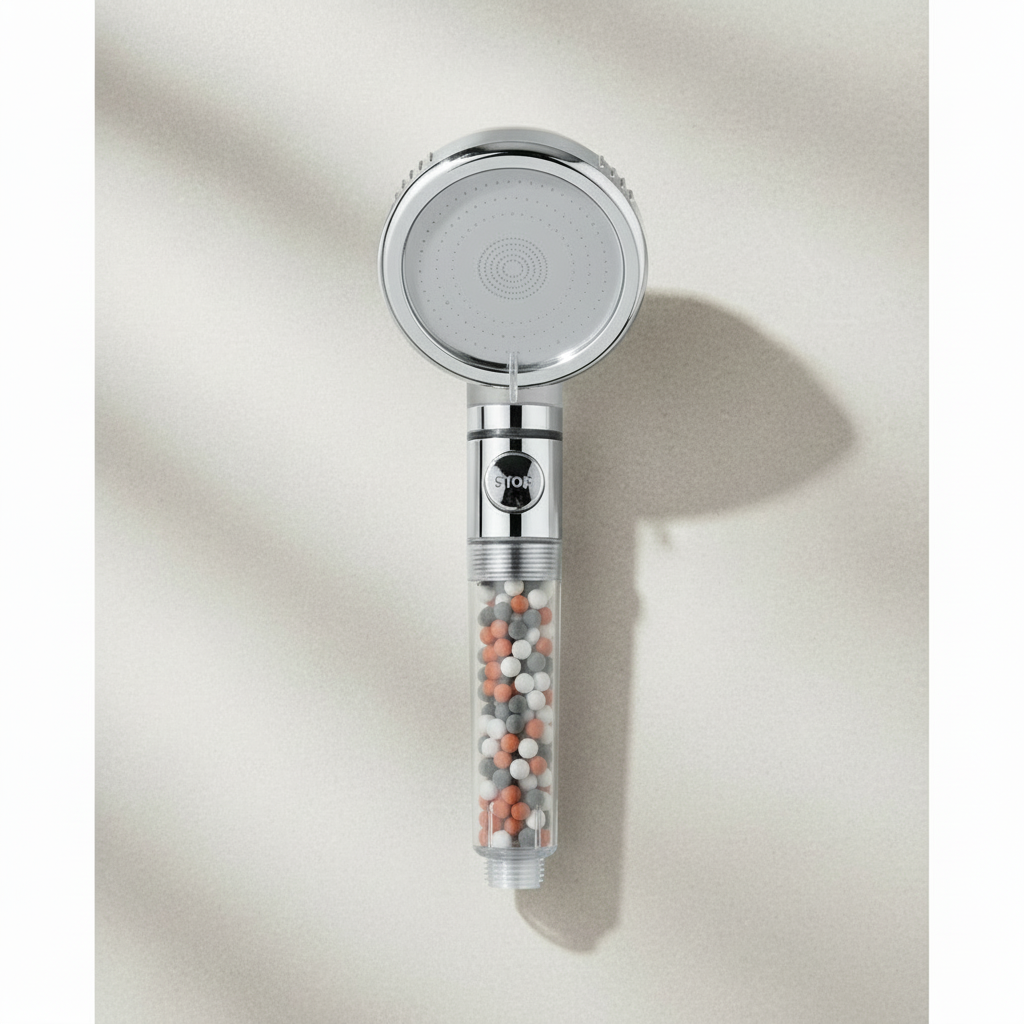 Pommeau de douche filtrant